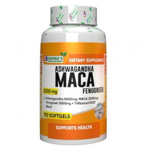 ASHWAGANDH MACA X100 CAP