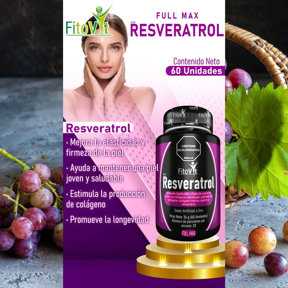 1 RESVERATROL o 2 RESVERATROL -25%